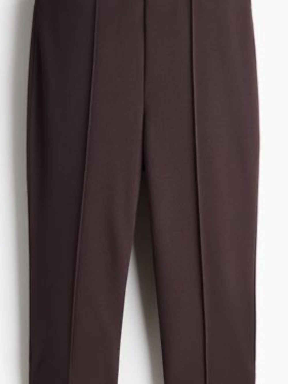 Creased Capri Leggings
